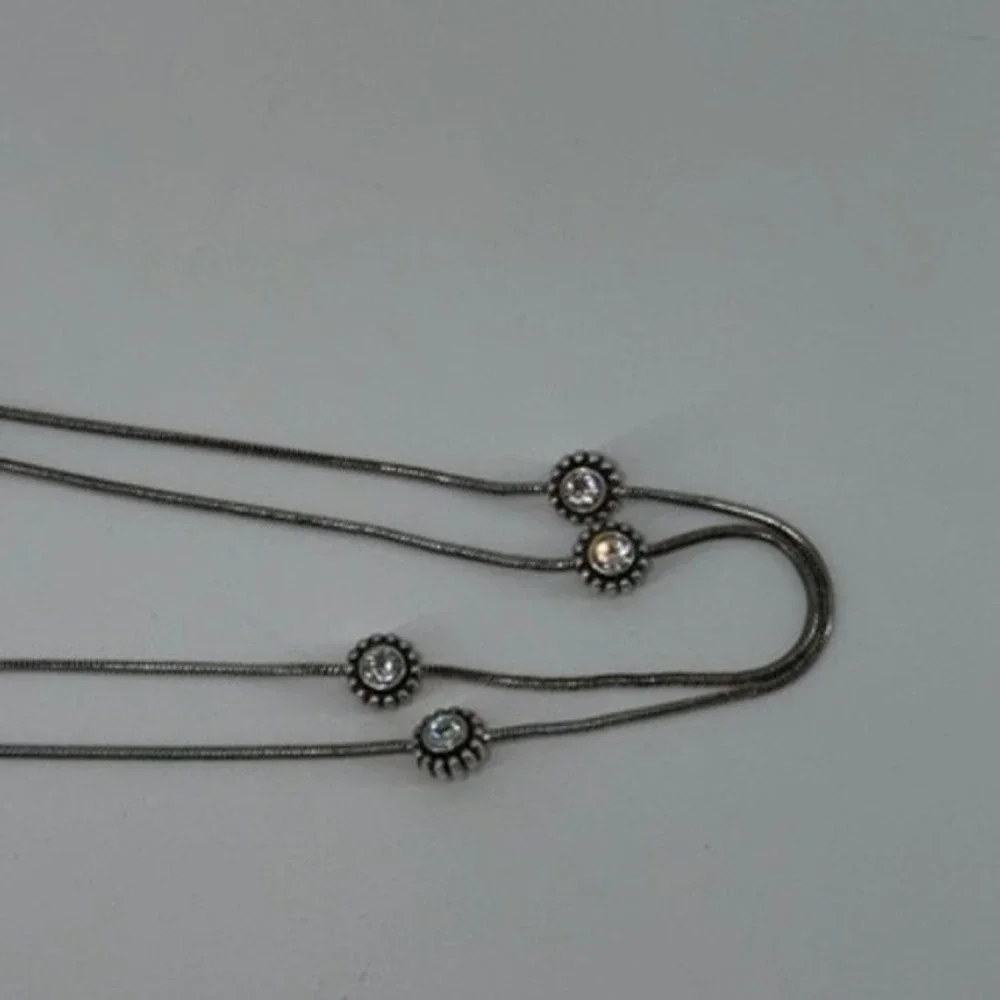 Brighton Twinkle‎ Necklace Silver Plate Snake 42